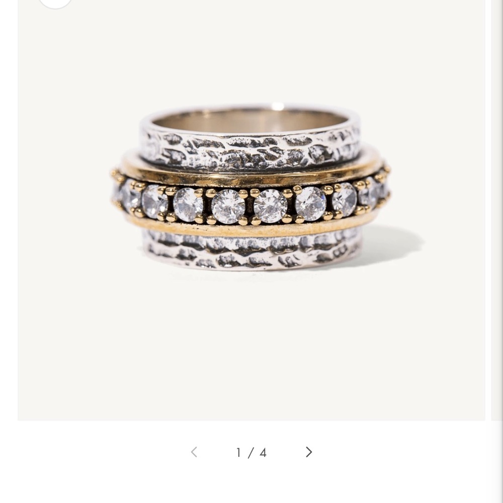 Beautiful ring by Ideaure in size 11. New, never worn.